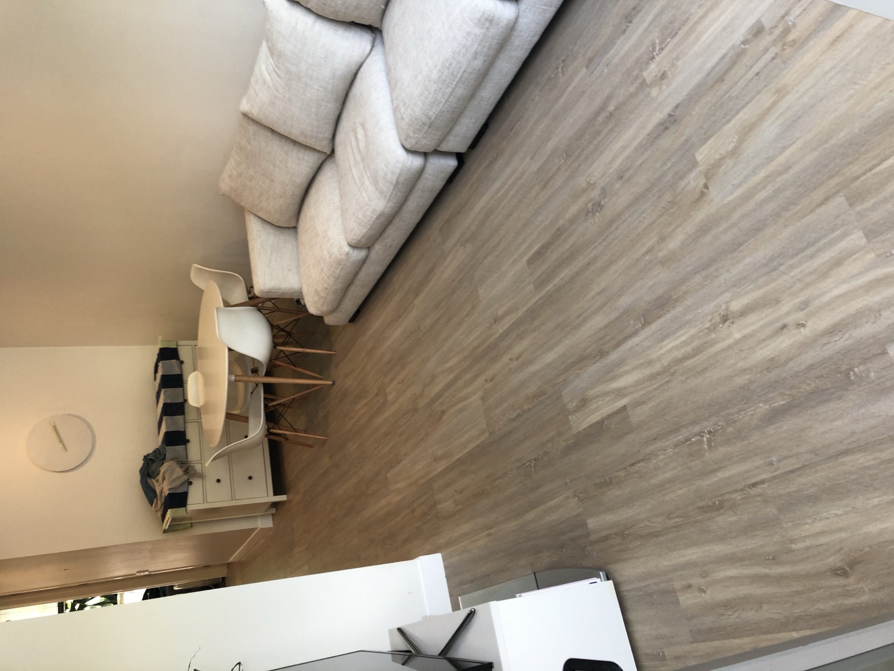 Residential laminate installation