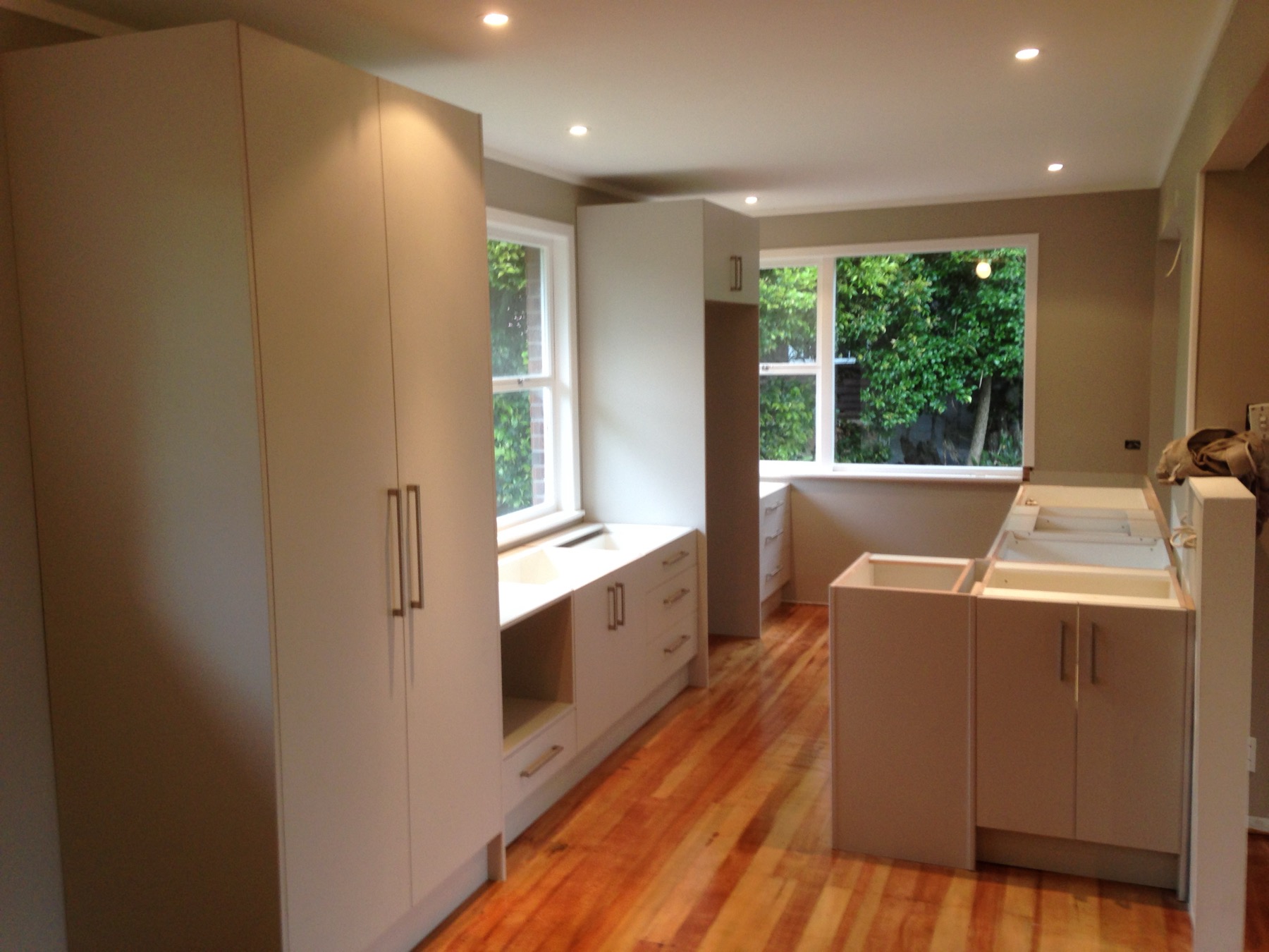 Engineered timber floor installation